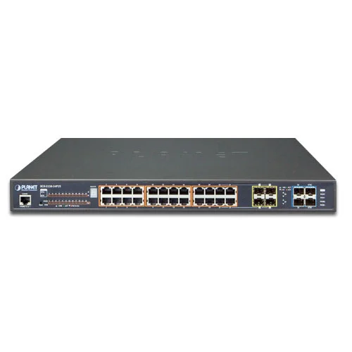 SGS-5220-24P2X Switch L2+ 24x1G 802.3at PoE + 2x10G SFP+ (2)