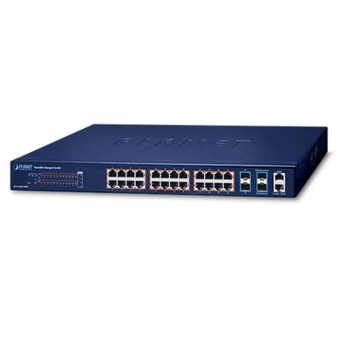 SGS-5240-24P4X Stack Switch 24 cổng 1G 802.3at PoE + 4 khe 10G SFP+