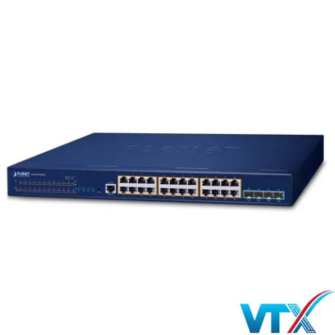 Switch Planet SGS-6310-24P4X 24x10/100/1000T 802.3at PoE + 4x10G SFP