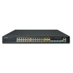 SGS-6341-24P4X - Switch Layer 3 24-Port 10_100_1000T 802.3at PoE + 4-Port 10G SFP+