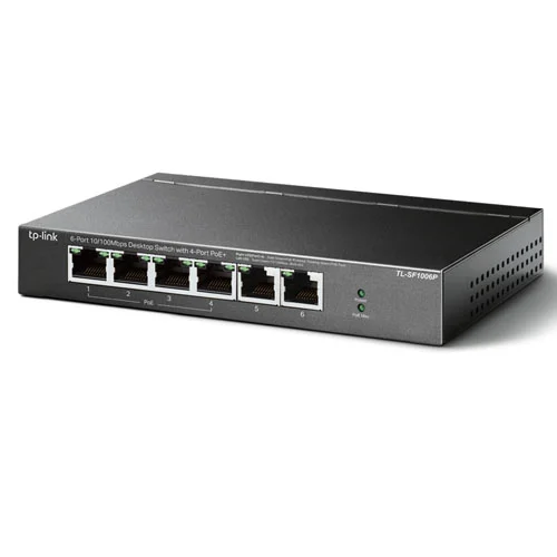 TL-SF1006P Switch TP-Link Để Bàn 6 Cổng 10100Mbps với 4 Cổng PoE+ (3)