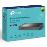 TL-SF1009P Switch PoE TP-Link để bàn 9 Cổng 10100Mbps với 8 Cổng PoE+ (6)