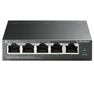TL-SG1005LP Switch để bàn 5 cổng Gigabit với 4 cổng PoE+