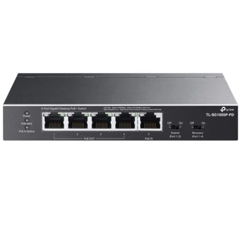 Switch TP-Link TL-SG1005P-PD 5 cổng Gigabit + 1 POE+