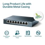TL-SG108 V6 Switch Để Bàn 8 cổng Gigabit (5)