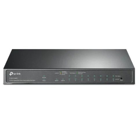 TL-SG1210MPE Switch Easy Smart 10 cổng Gigabit với 8 cổng PoE+