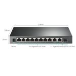 TL-SG1210MPE Switch Easy Smart 10 cổng Gigabit với 8 cổng PoE+ (3)