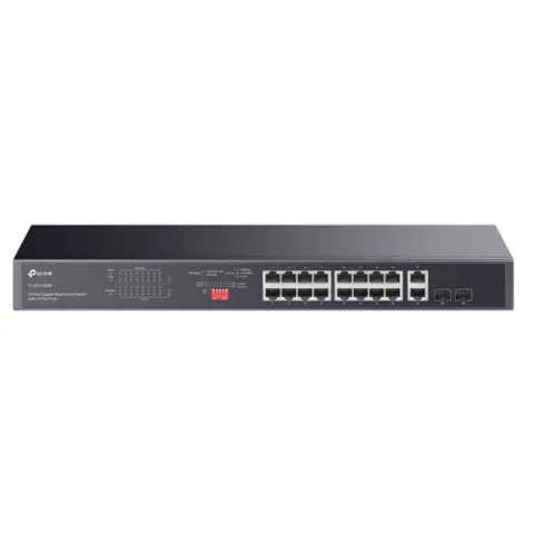 TL-SG1218MP Switch lắp Rack TP-Link 18 cổng Gigabit với 16 PoE+