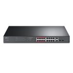 TL-SL1218MP Switch PoE 16 Cổng POE 10100Mbps + 2 cổng Gigabit + 2 cổng SFP (1)