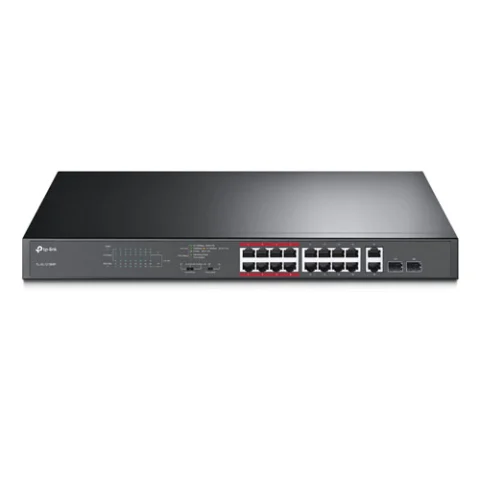 Switch TP-link TL-SL1218MP Switch PoE 16 Cổng POE 10/100