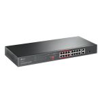 TL-SL1218P Switch TP-LINK lắp rack 16 cổng POE+ 10100 Mbps + 2 cổng Gigabit (2)