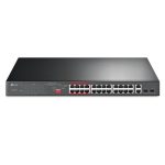 TL-SL1226P Switch TP-LINK 24 cổng POE+ 10100Mbps + 2 cổng Gigabit (1)