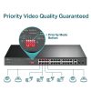 TL-SL1226P Switch TP-LINK 24 cổng POE+ 10100Mbps + 2 cổng Gigabit (2)