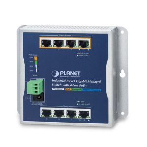WGS-804HPT Switch công nghiệp L2+ 8x1G với 4 cổng PoE+