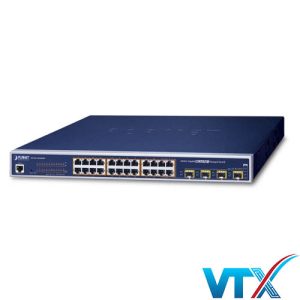 Switch Planet WGSW-24040HP4 L2 24-Port 10/100/1000Mbps