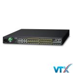 XGS3-24242 - Switch Layer 3 24-Port 100_1000X SFP + 8-Port Shared TP + 4-Port 10G SFP+