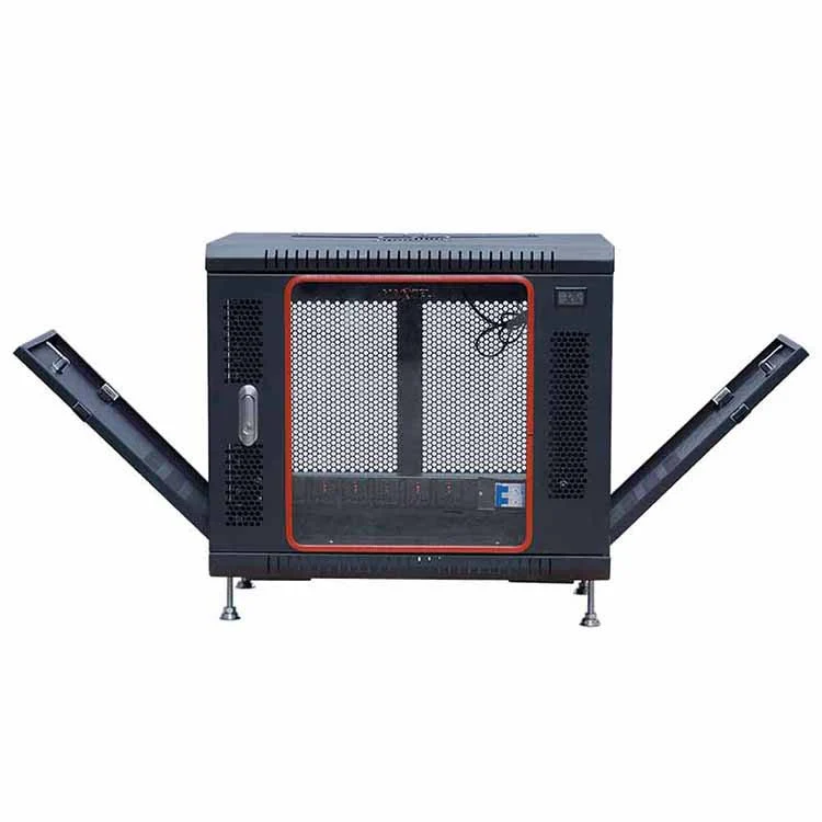 Ảnh mở cửa hông tủ Rack MAXTEL 10U Series...