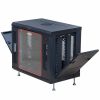 Ảnh mở cửa hông tủ Rack MAXTEL 10U Series