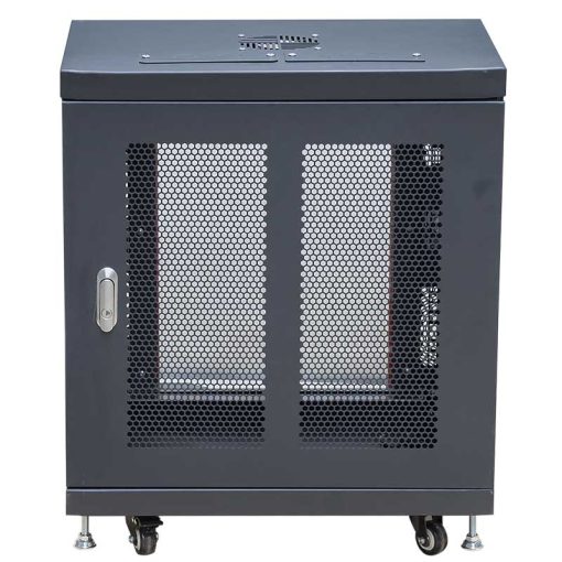 Mặt sau tủ rack MAXTEL 12U