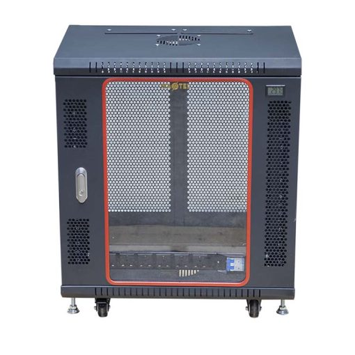 Mặt trước tủ rack 12U400 Maxtel