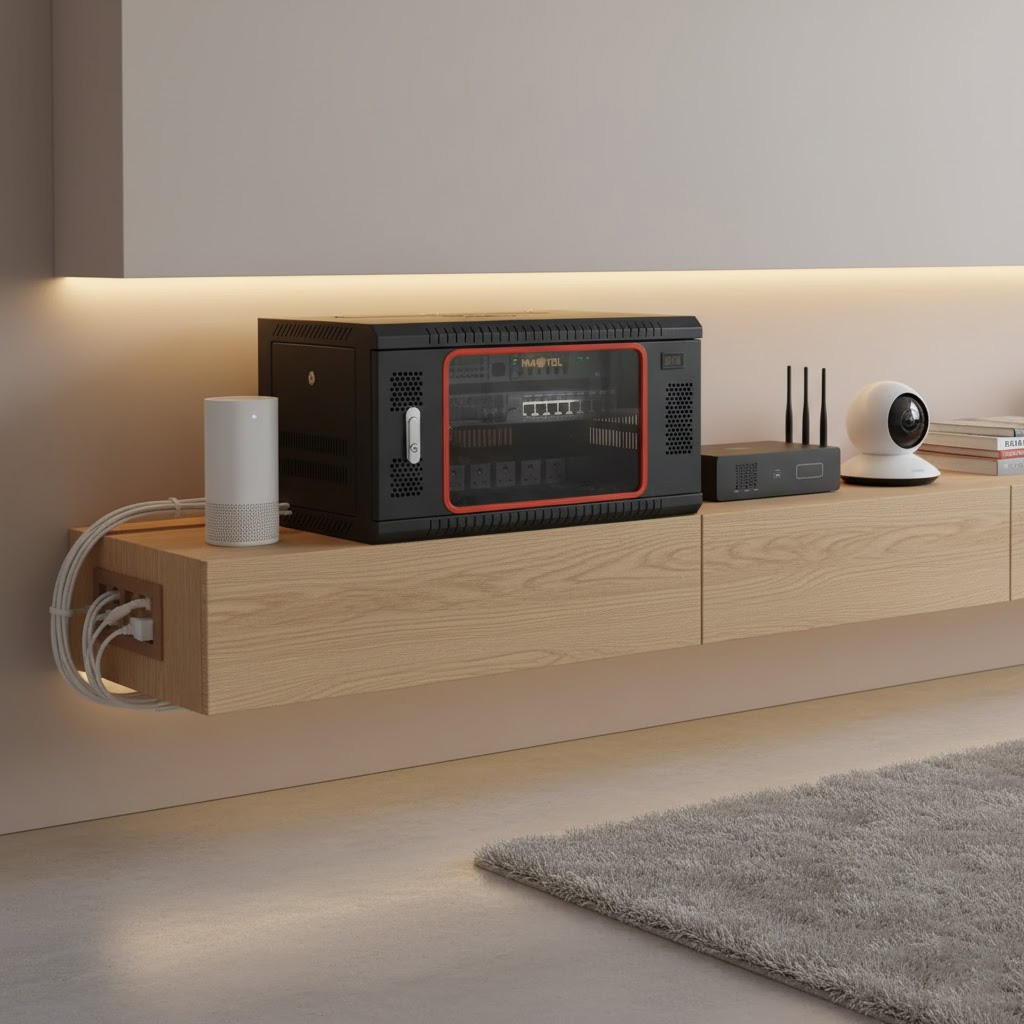 Maxtel 6UD400 – Tủ rack treo tường lý tưởng cho hệ thống mạng quy mô nhỏ