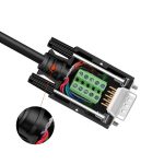 YL-SM01G-9DF Đầu giắc cắm cổng COM không hàn DB9 (2)