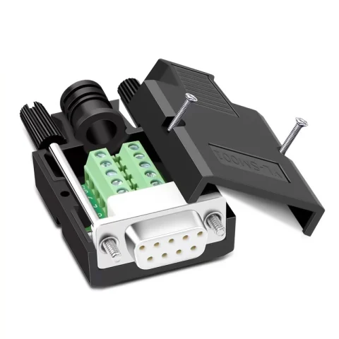 YL-SM01G-9DF Đầu giắc cắm cổng COM không hàn DB9