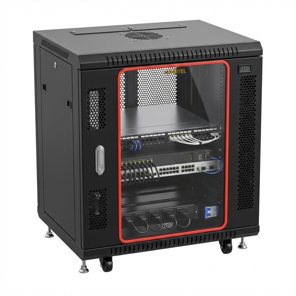 Tủ Rack Dạng Đứng 12U D600 Maxtel – MTR-12U600