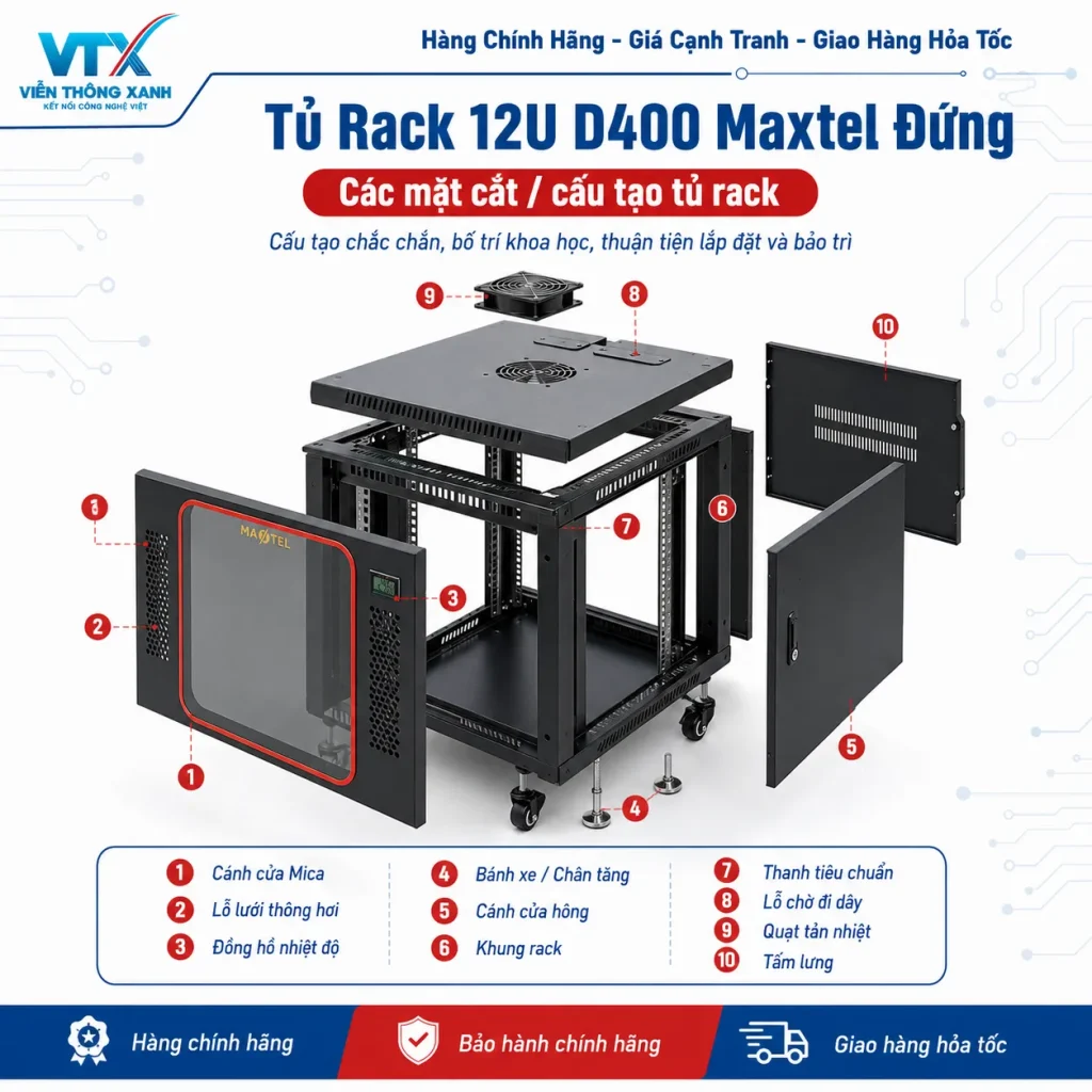 tu-rack-12u-d400