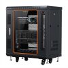 Tủ rack 12U D600 Maxtel dạng đứng màu đen