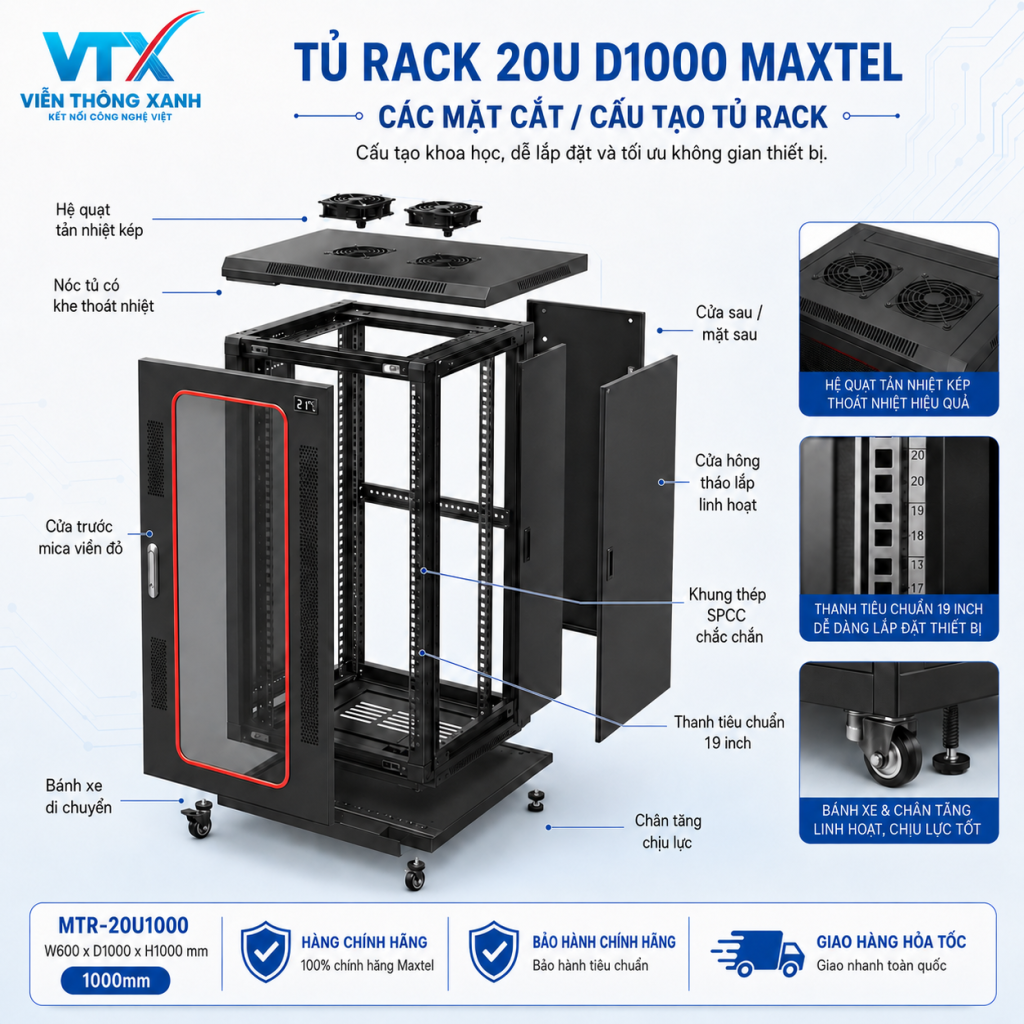tu-rack-20u-d1000