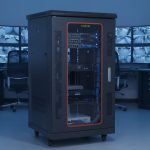 tủ rack 20u d800 trong hệ thống giám sát
