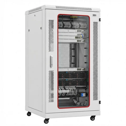 Tủ Rack dạng đứng 22U D600 Maxtel – MTR-22U600
