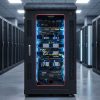 tủ rack 20u trong trung tâm dữ liệu mini