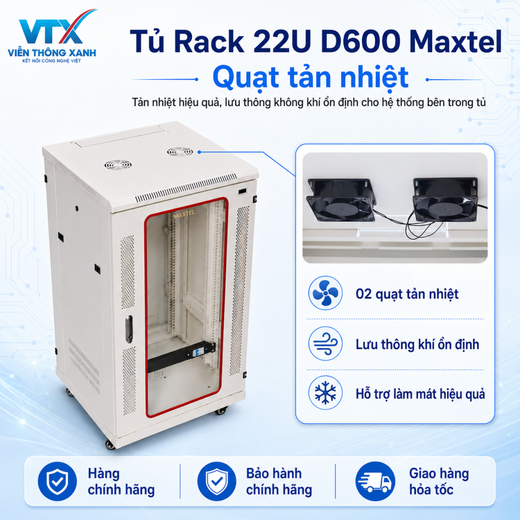 tu-rack-22u-d600