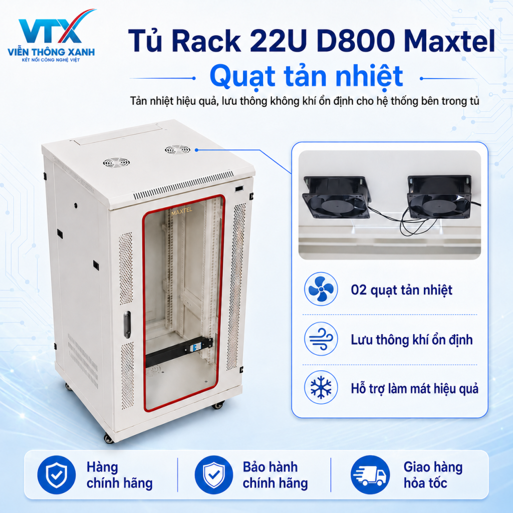 tu-rack-22u-d800