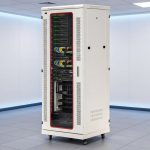 tủ rack 32u maxtel trong hệ thống mạng doanh nghiệp