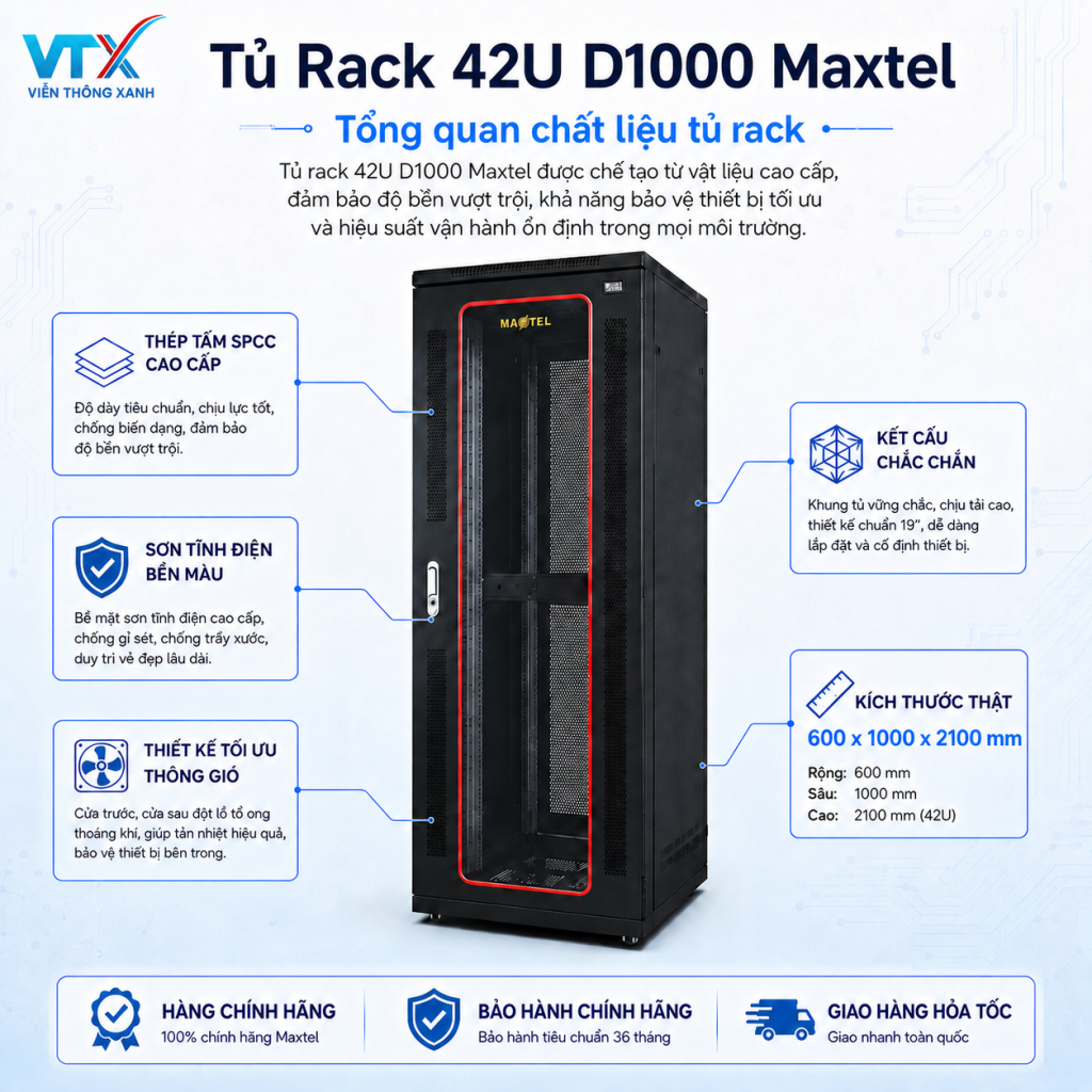 tu-rack-42u-d1000