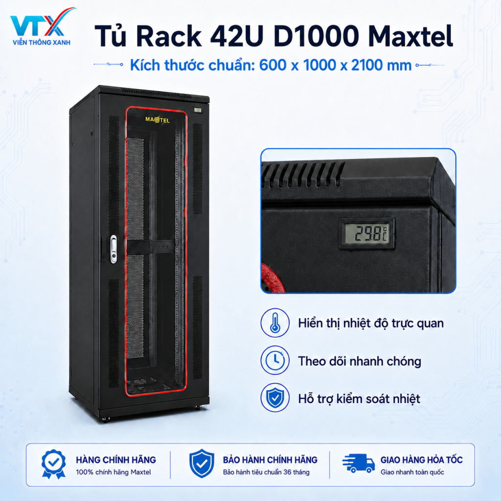 tu-rack-42u-d1000