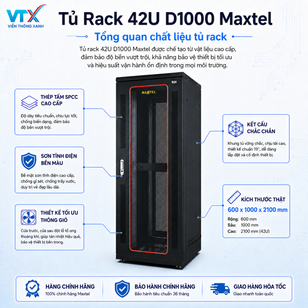 tu-rack-42u-d1000