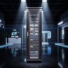 tủ rack 42u maxtel trong Showroom công nghệ cao