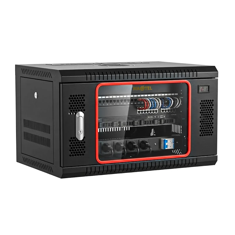 tủ rack maxtel 6u D400 treo tường