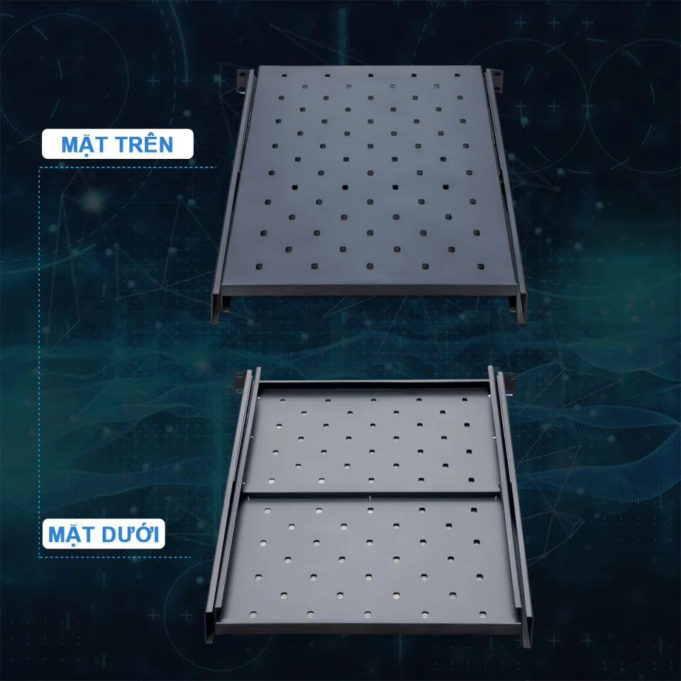 Các mặt chi tiết của khay trượt 1uD1000 Maxtel