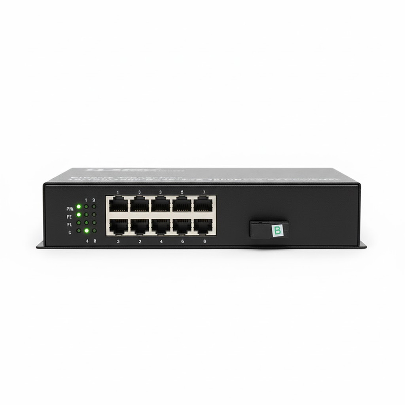 Ảnh đại diện của Converter Switch PoE 8 cổng 100M HDtec