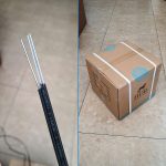 Cáp quang đệm chặt ngoài trời 1FO, 2FO, 4FO HDPRO (Có dây căng) (2)