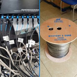 Cáp quang ống lỏng HDPRO 2FO, 4FO (dây tròn) ngoài trời có dây căng (3)