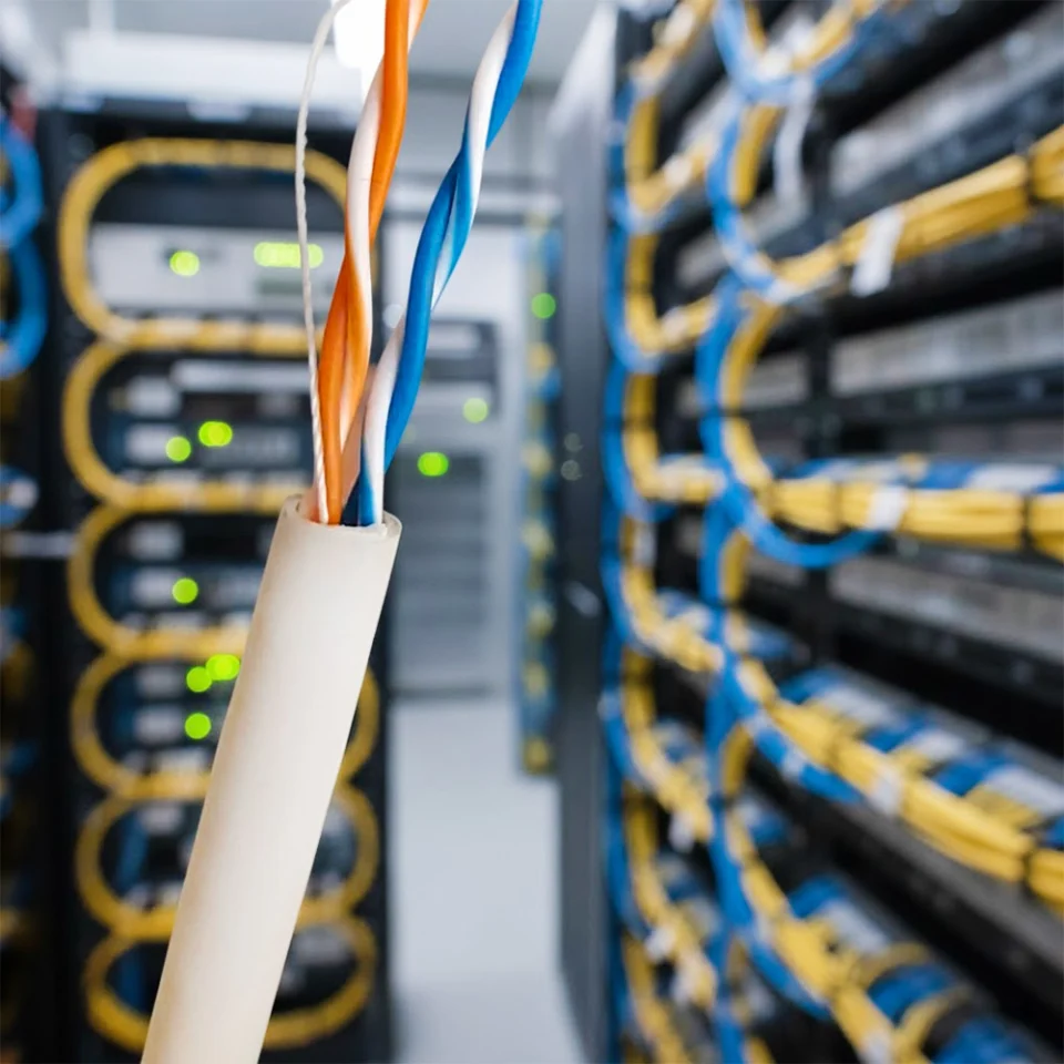 Cấu tạo của cáp điện thoại Cat3 UTP Copper 500M HDPRO