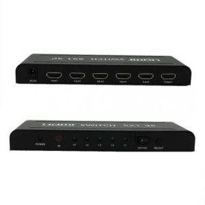 Chuyển HDMI SOFLY (Switch) 5 vào 1 ra có remote