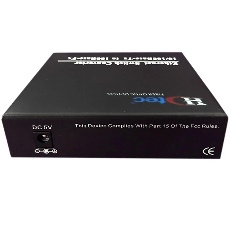 Converter 2 cổng quang + 3 cổng RJ45 100M HDtec....
