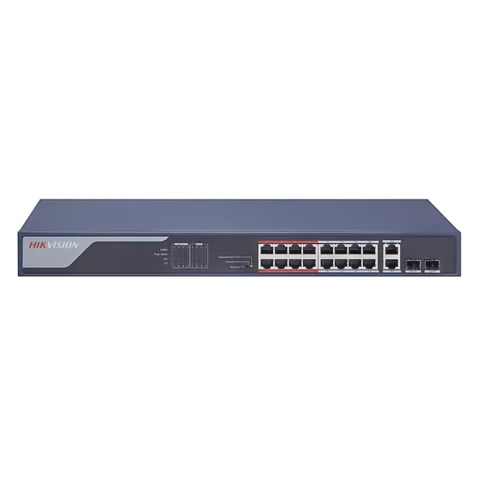 Switch POE 18 Cổng HIKVISION DS-3E0318P-E(B)